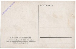 Berndorf, Schulen in Berndorf, Lehrzimmer im Empirestile