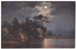 ak142689 Lagerfeuer am Ufer