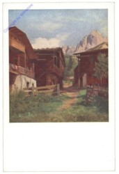 Ramsauer Blockhäuser mit Dachstein