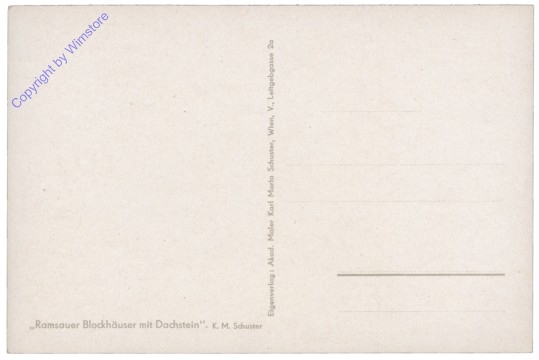 Ramsauer Blockhäuser mit Dachstein