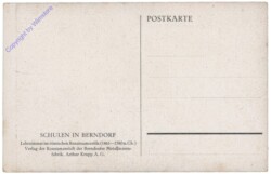 Berndorf, Schulen in Berndorf, Lehrzimmer im römischen Renaissancestile