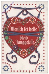 Herz-Vers: Mensch sei helle ...