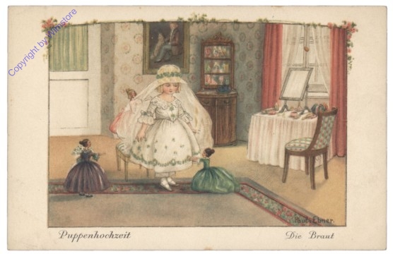 Puppenhochzeit: Die Braut