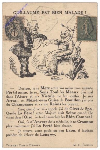 Guillaume est bien maalade!