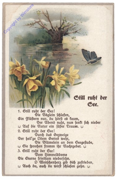 Still ruht der See ...