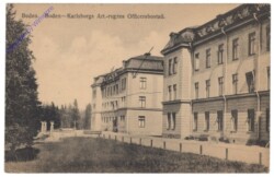 Boden, Karlsborgs Art.-reg:tes Officersbostad