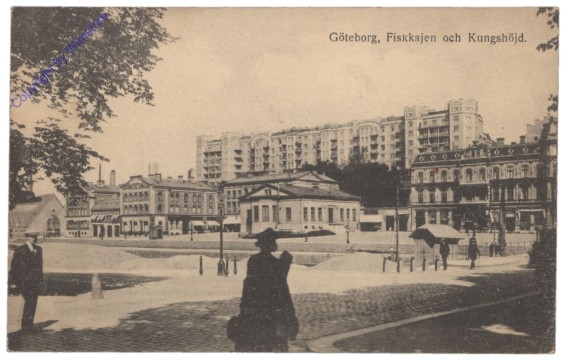 Göteborg, Fiskkajen och Kungshöjd