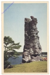 ak143085 Gotland, Lickershamn Rauken "Jomfrun"