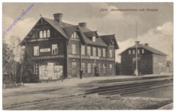 Jörn, Järnvägsstationen och Hotellet