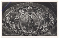 ak143120 Lund, Mosaik i Lunds Domkyrkas absid
