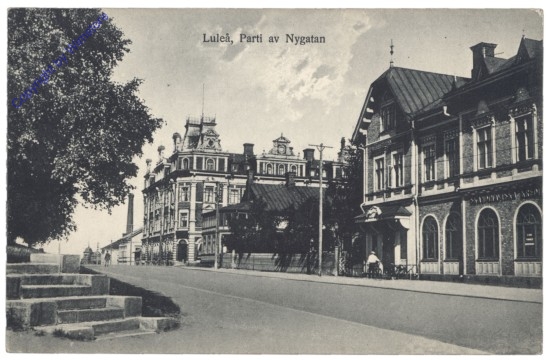 ak143148 Lulea, Parti av Nygatan