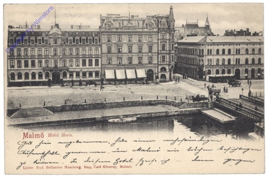 ak143150 Malmö, Hotel Horn