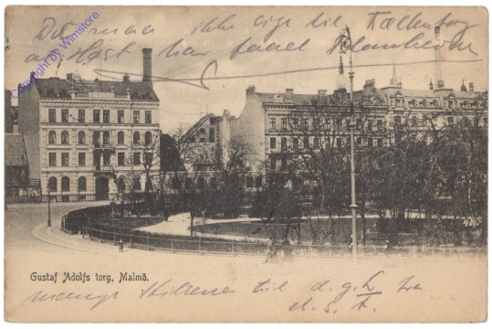 ak143154 Malmö, Gustaf Adolfs torg