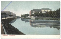 ak143157 Malmö, Kanalparti