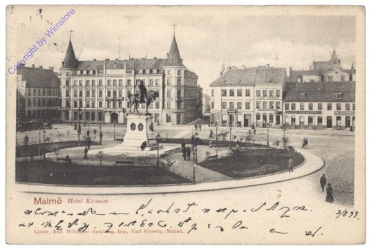 ak143158 Malmö, Hotel Kramer