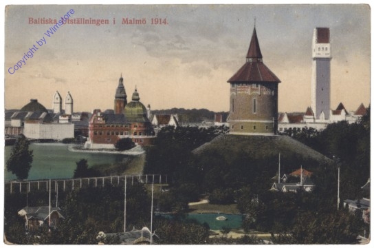 ak143164 Malmö, Baltiska Utställningen