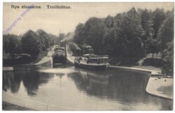 Mariefred, Nya slussarne, Trollhättan