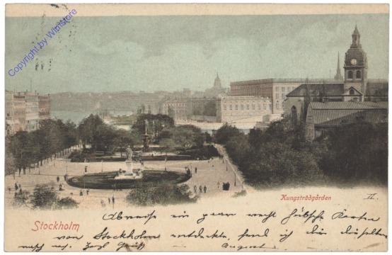 ak143206 Stockholm, Kungsträdgarden