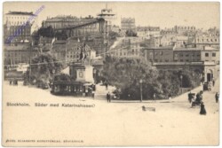 ak143212 Stockholm, Söder med Katarinahissen
