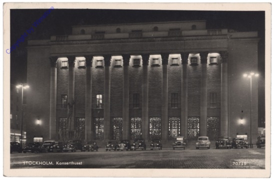 ak143224 Stockholm, Konserthuset