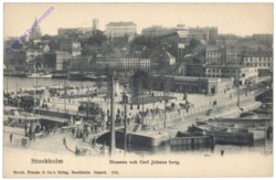 Stockholm, Slussen och Carl Johans torg
