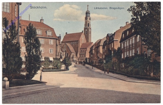 ak143237 Stockholm, Lärkstaden, Bragevägen