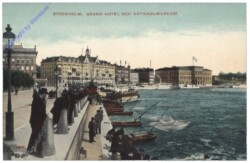 Stockholm, Grand Hotel och Nationalmuseum