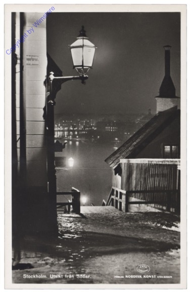 ak143241 Stockholm, Utsikt fran Söder