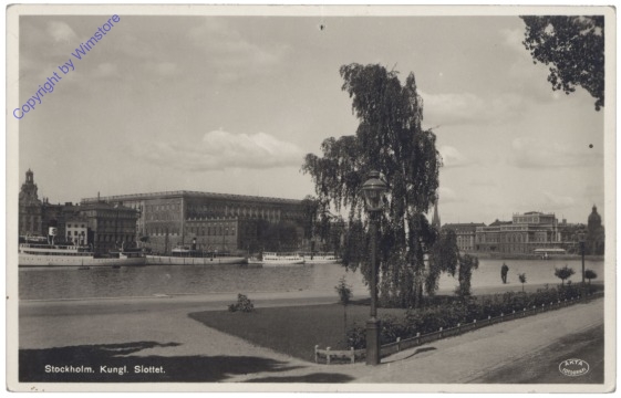 ak143257 Stockholm, Kungl. Slottet.