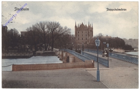 ak143261 Stockholm, Skeppsholmsbron