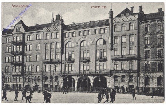 ak143263 Stockholm, Folkets Hus