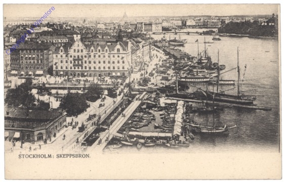 ak143264 Stockholm, Skeppsbron