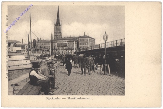 ak143266 Stockholm, Munkbrohamnen