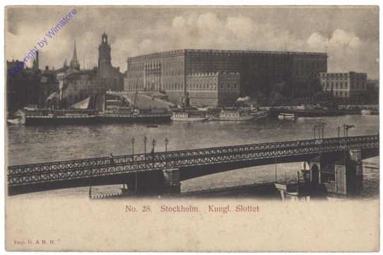 ak143267 Stockholm, Kungl. Slottet.