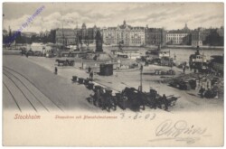 ak143270 Stockholm, Skeppsbron och Blasieholmshamnen