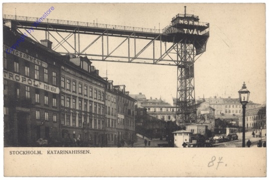 ak143295 Stockholm, Katarinahissen