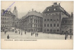 ak143305 Stockholm, Motiv fran Riddarhustorget