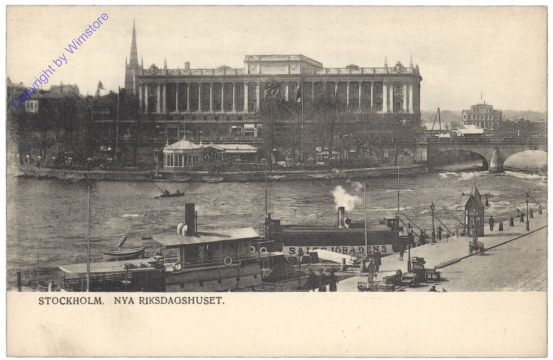 ak143317 Stockholm, Nya Riksdaghuset