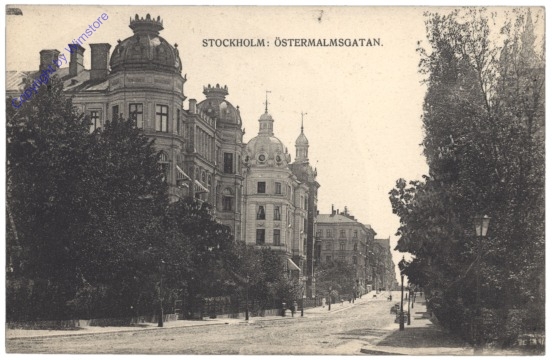 ak143318 Stockholm, Östermalmsgatan