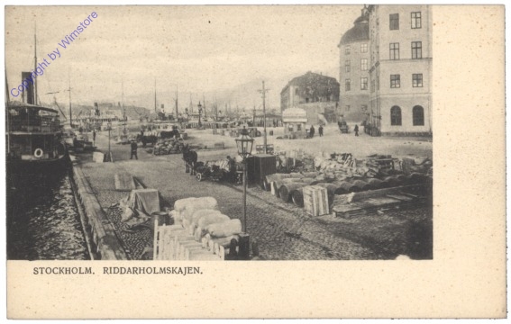 ak143320 Stockholm, Riddarholmskajen