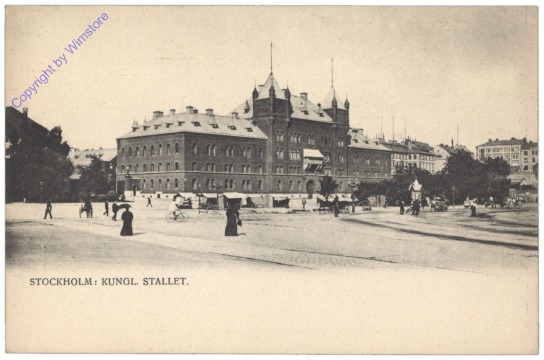 ak143322 Stockholm, Kungl. Stallet