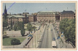 ak143329 Stockholm, Norrbro med Gustav Adolfs Torg