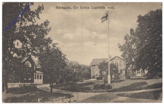ak143336 Sunne, Marbacka, D:r Selma Lagerlöfs hem.