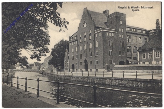 ak143345 Uppsala, Almqvist & Wiksells Boktryckeri