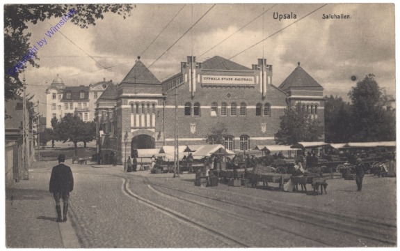 ak143347 Uppsala, Saluhallen