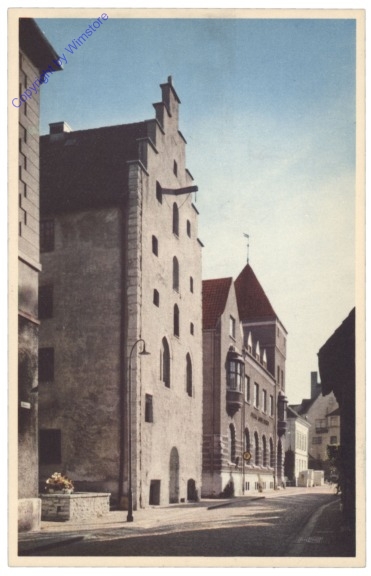 ak143381 Visby, Gamla Börsen, nu Vandrarhem