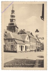 ak143397 Ystad, Motiv vid L. Norr- & St. Västergatorna