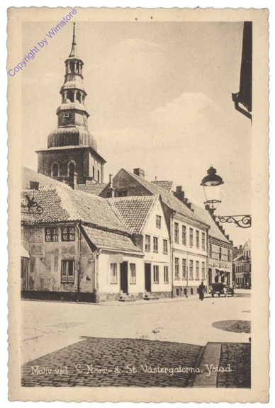 Ystad, Motiv vid L. Norr- & St. Västergatorna