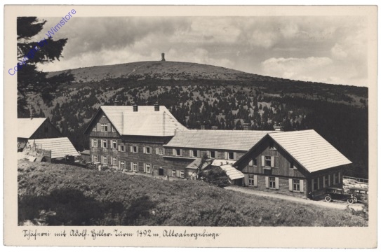Adolf Hitler-Turm im Altvatergebirge