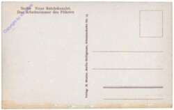 Berlin, Neue Reichskanzlei, Das Arbeitszimmer des Führers